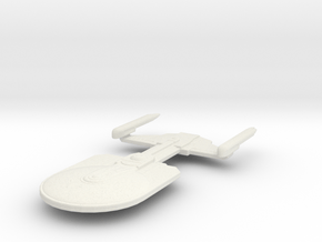 Excelsior Study I (2 nacelles) 1/8500 Attack Wing in White Natural Versatile Plastic