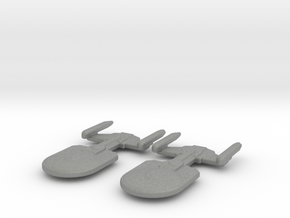 Excelsior Study I (2 nacelles) 1/20000 x2 in Gray PA12