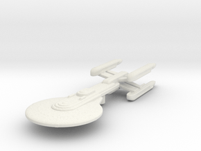 Excelsior Study I (4 nacelles) 1/8500 Attack Wing in White Natural Versatile Plastic