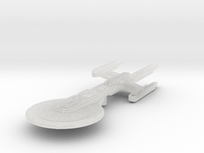 Excelsior Study I (4 nacelles) 1/8500 Attack Wing in Clear Ultra Fine Detail Plastic