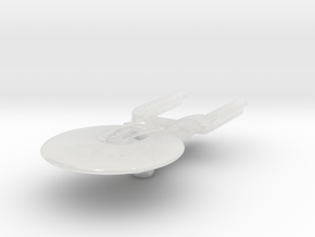 Excelsior Study II (2 nacelles) 1/8500 Attack Wing in Clear Ultra Fine Detail Plastic