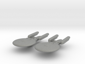 Excelsior Study II (2 nacelles) 1/15000 x2 in Gray PA12