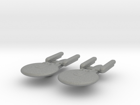 Excelsior Study II (2 nacelles) 1/20000 x2 in Gray PA12