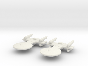 Excelsior Study II (4 nacelles) 1/20000 x2 in White Natural Versatile Plastic