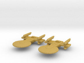 Excelsior Study II (4 nacelles) 1/20000 x2 in Tan Fine Detail Plastic