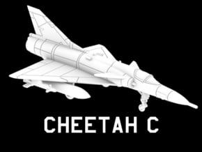 Cheetah C (Loaded) in White Natural Versatile Plastic: 1:220 - Z