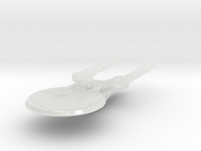 Excelsior Class (NCC-2000 Type) 1/8500 Attack Wing in Clear Ultra Fine Detail Plastic