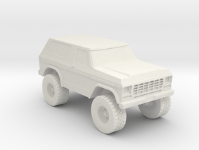 Mini TRX4 Bronco in White Natural Versatile Plastic