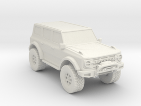 Mini TRX4 Bronco 2021  in White Natural Versatile Plastic