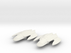 Ferengi Galoob Class 1/3788 Attack Wing x2 in White Natural Versatile Plastic