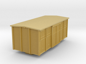 10ft covered wagon 2 in Tan Fine Detail Plastic