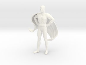 Space Ghost - Standing Space Ghost in White Processed Versatile Plastic