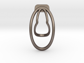 FuFu™ Original Training Clip v2 in Polished Bronzed-Silver Steel