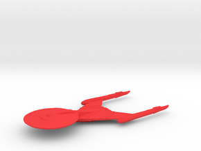 Discovery Retake / 11.43cm - 4.5in in Red Smooth Versatile Plastic