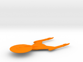 Discovery Retake / 11.43cm - 4.5in in Orange Smooth Versatile Plastic