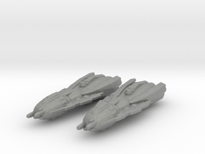 Hirogen Holoship 1/7000 x2 in Gray PA12