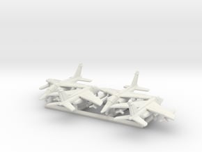 Alpha Jet in White Natural Versatile Plastic: 1:350