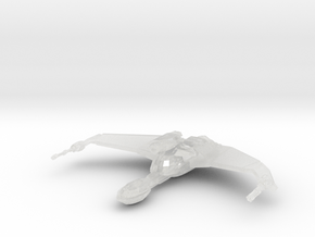 1/7000 Frigate Kvort (wings up) in Clear Ultra Fine Detail Plastic