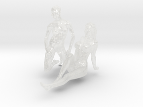 Printle N Couple 520 - 1/87 - wob in Clear Ultra Fine Detail Plastic