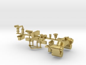 Nn3 Brass K 27 boiler add ons - outside admission in Natural Brass