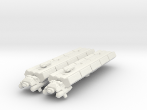 J-Class Freighter (ENT) 1/4800 Attack Wing x2 in White Natural Versatile Plastic