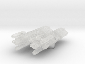 J-Class Freighter (KTL, Type 4) 1/7000 AW x2 in Clear Ultra Fine Detail Plastic