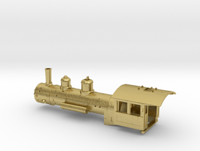 V8 Nn3 Brass K 27 L and G boiler and cab MIC in Natural Brass