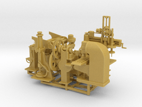 O Scale Machine Tools Master Collection  in Tan Fine Detail Plastic