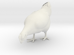 Printle Animal Chicken - 1/24 in White Natural Versatile Plastic
