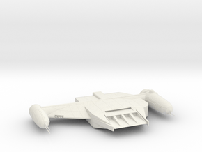 B-Wing Style Bomber Type 2  in White Natural Versatile Plastic