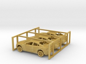 1/160  2015 Dodge Charger 3 Car Set Kit in Tan Fine Detail Plastic