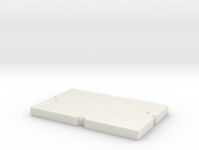 LTM1650 Mat in White Natural Versatile Plastic