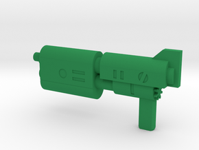 Sinnertwin Gun Transformers in Green Processed Versatile Plastic: Large