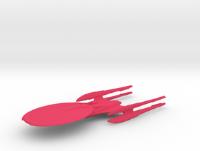 1/7000 USS Emmett Till in Pink Smooth Versatile Plastic