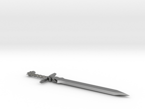 Lunar Silver Star Story Dragon Master Sword in Natural Silver