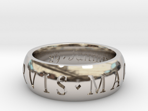 Sir Francis Drake Ring in Platinum: 4 / 46.5