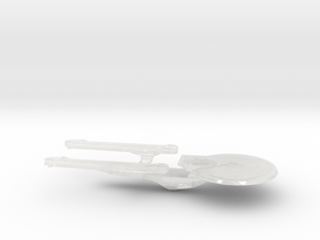 Star Trek - Excelsior  in Clear Ultra Fine Detail Plastic