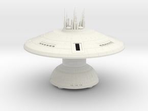 Star Trek - Space Station Top in White Natural Versatile Plastic
