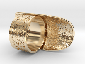 Redback Spider Ring in 9K Yellow Gold : 12 / 66.5