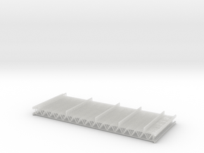 Lattice Girder Ver02. 1:87 Scale (HO) in Clear Ultra Fine Detail Plastic