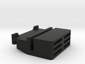 Nintendo Switch Cartridge Holder for dock / stand  in Black Natural Versatile Plastic