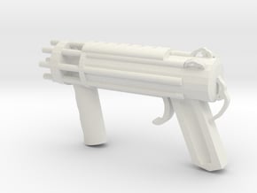 Cool Gun in White Natural Versatile Plastic