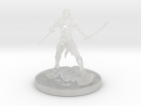 Elwin The Swordman in Clear Ultra Fine Detail Plastic