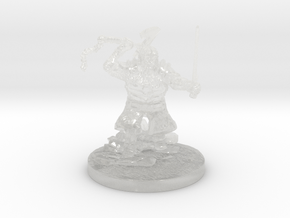 Udreath The Warrior in Clear Ultra Fine Detail Plastic