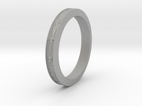 Wedding Band Jewellery Ring RWJSP49 in Aluminum: 8 / 56.75