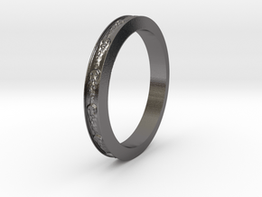 Wedding Band Jewellery Ring RWJSP49 in Processed Stainless Steel 17-4PH (BJT): 8 / 56.75