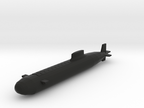 Typhoon Class Submarine in Black Natural Versatile Plastic