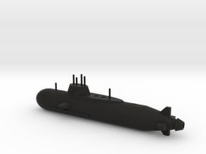 Submarine in Black Natural Versatile Plastic