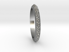 Wedding Band Jewellery Ring RWJSP42 in Natural Silver: 9 / 59