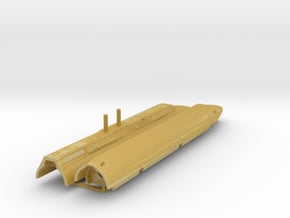 Swedish Näcken Short HULL diesel submarine, 1/350 in Tan Fine Detail Plastic
